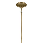 Kichler 43674NBR One Light Mini Pendant, Natural Brass (2)