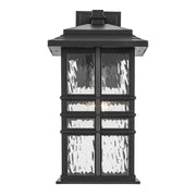 Kichler 49831BKT One Light Outdoor Wall Mount, Textured Black (3)