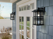 Kichler 49831BKT One Light Outdoor Wall Mount, Textured Black (5)