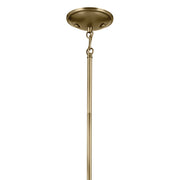 Kichler 43671NBR Five Light Chandelier, Natural Brass (2)