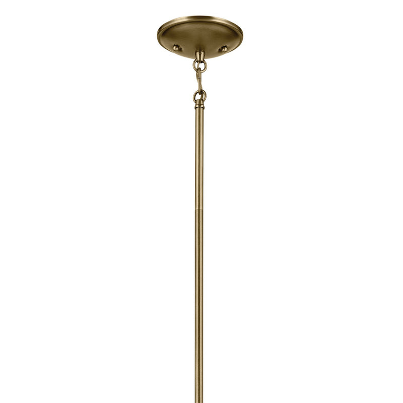 Kichler 43672NBR Nine Light Chandelier, Natural Brass (2)