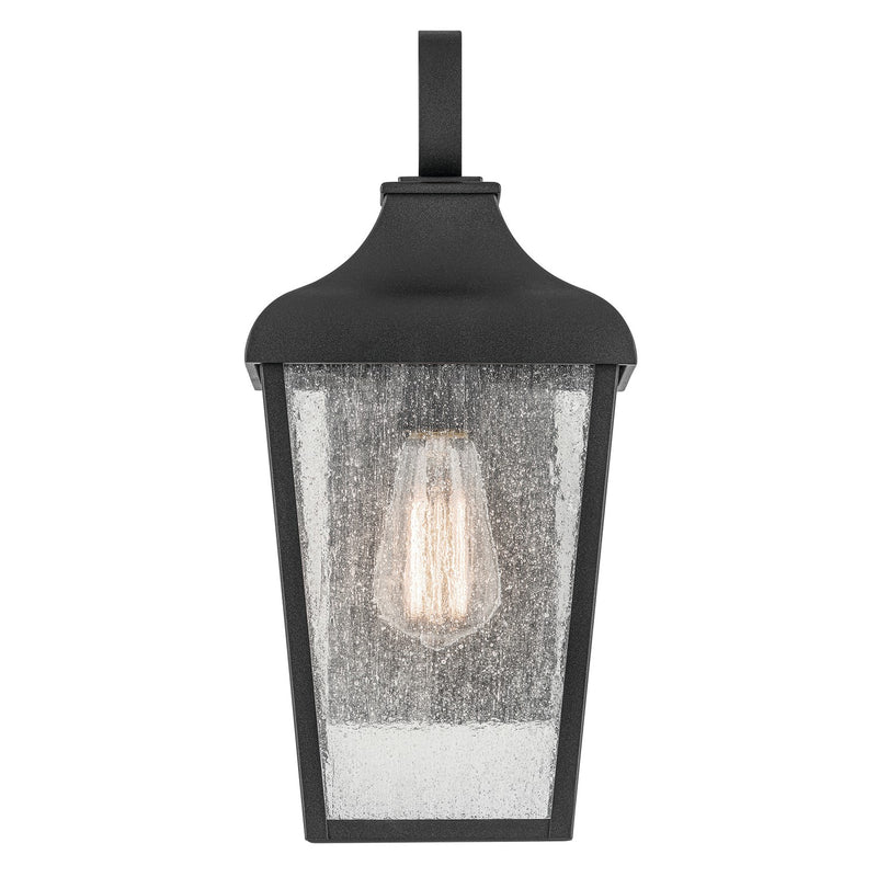 Kichler 49735BKT One Light Outdoor Wall Mount, Textured Black (4)