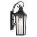 Kichler 49735BKT One Light Outdoor Wall Mount, Textured Black (5)