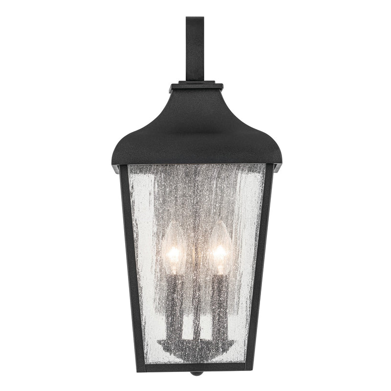Kichler 49736BKT Two Light Outdoor Wall Mount, Textured Black (4)