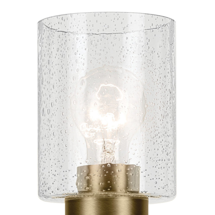 Kichler 45910NBR One Light Wall Sconce, Natural Brass (2)