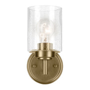 Kichler 45910NBR One Light Wall Sconce, Natural Brass (4)