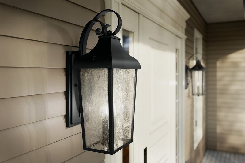 Kichler 49737BKT Two Light Outdoor Wall Mount, Textured Black (5)