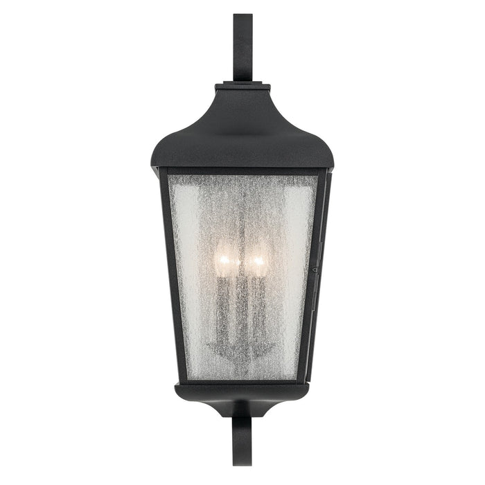 Kichler 49738BKT Three Light Outdoor Wall Mount, Textured Black (3)