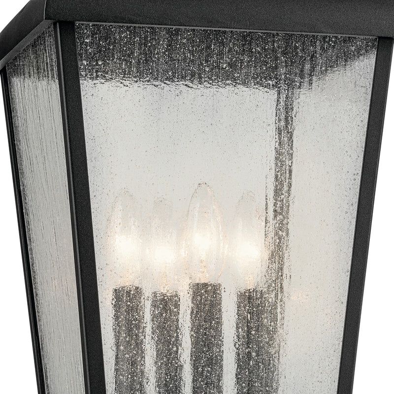 Kichler 49739BKT Four Light Outdoor Post Mount, Textured Black (2)