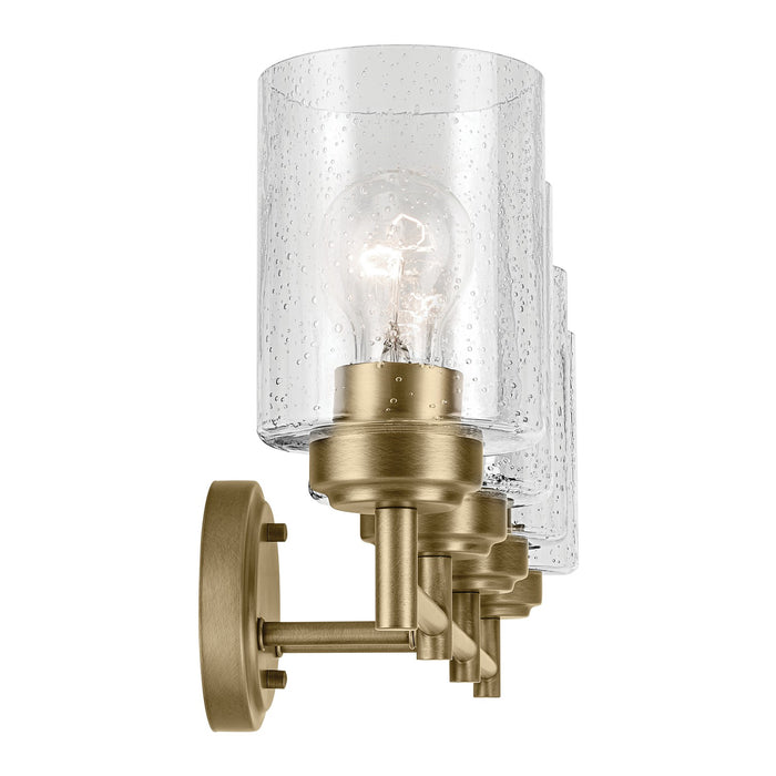 Kichler 45887NBR Four Light Bath, Natural Brass (5)