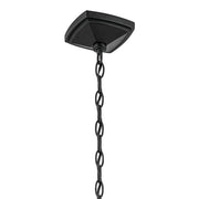 Kichler 49740BKT Four Light Outdoor Pendant, Textured Black (2)