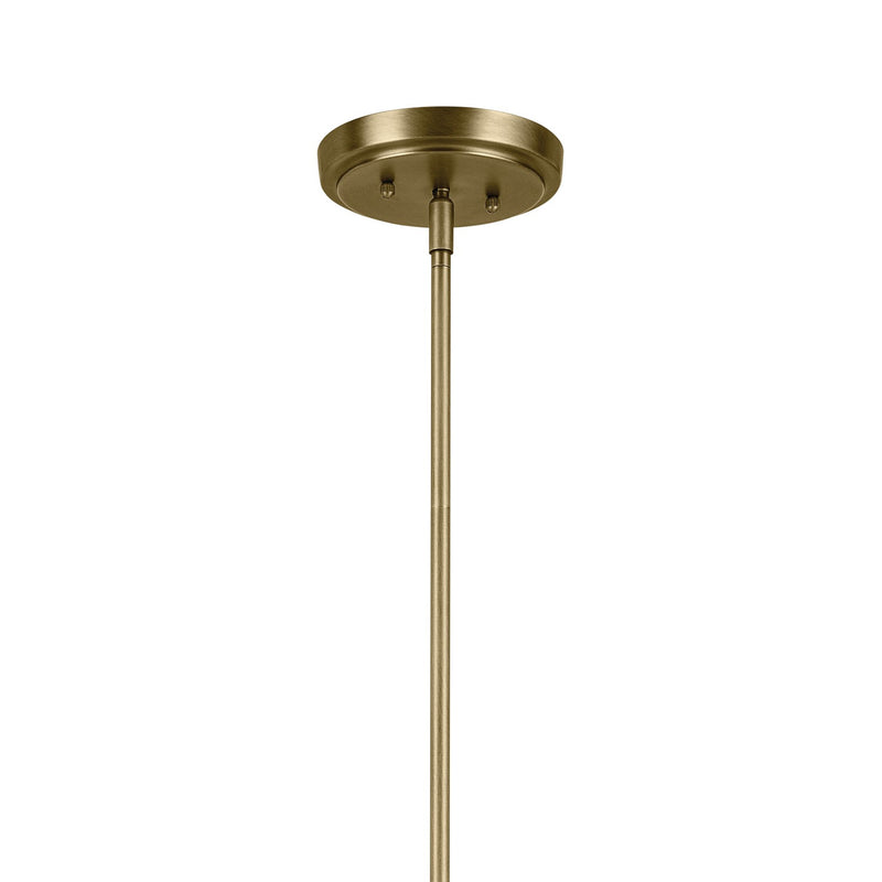 Kichler 44035NBR Eight Light Chandelier, Natural Brass (2)