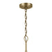 Kichler 44031NBR Nine Light Chandelier, Natural Brass (2)