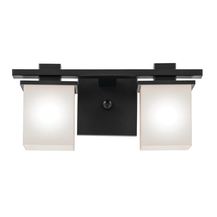 Kichler 45150BK Two Light Bath, Black (4)
