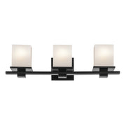 Kichler 45151BK Three Light Bath, Black (3)