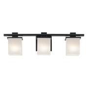 Kichler 45151BK Three Light Bath, Black (4)