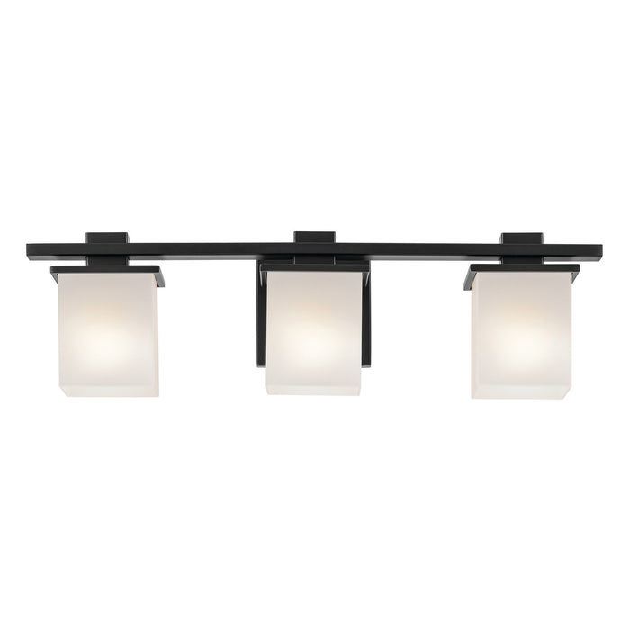 Kichler 45151BK Three Light Bath, Black (4)