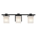 Kichler 45151BK Three Light Bath, Black (4)
