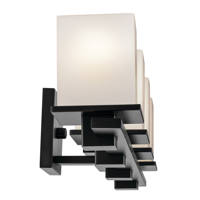 Kichler 45152BK Four Light Bath, Black (5)