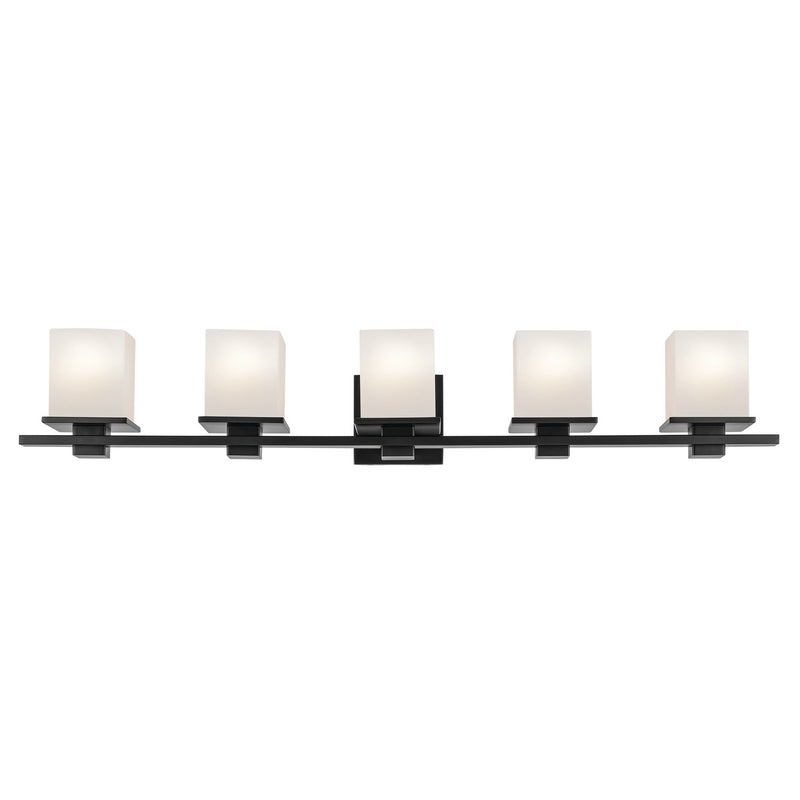 Kichler 45193BK Five Light Bath, Black (3)