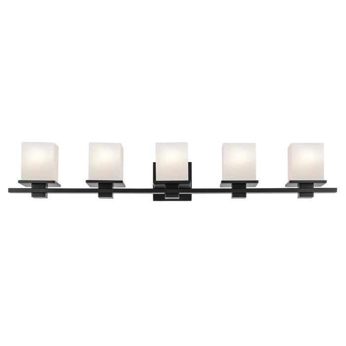 Kichler 45193BK Five Light Bath, Black (3)