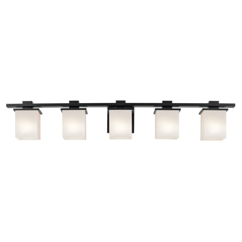 Kichler 45193BK Five Light Bath, Black (4)