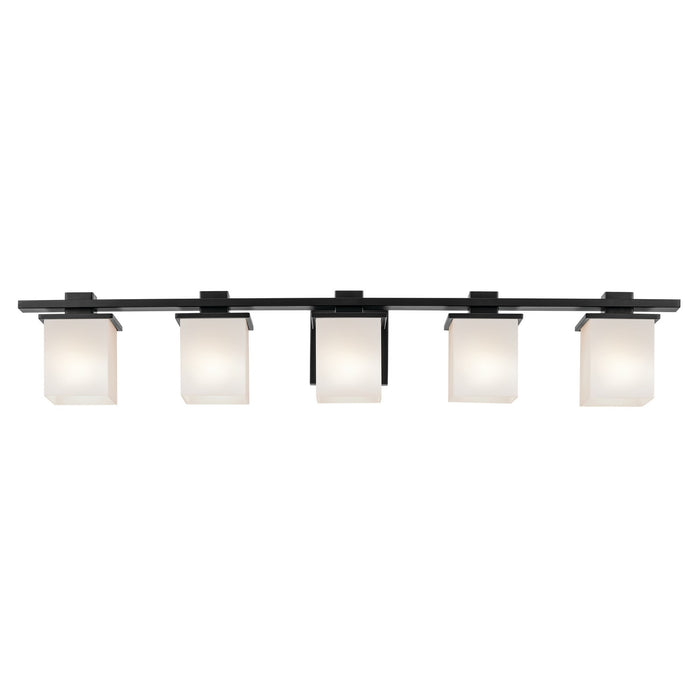 Kichler 45193BK Five Light Bath, Black (4)