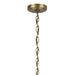Kichler 52616NBR Six Light Chandelier, Natural Brass (2)