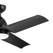 Kichler 310254SBK 54"Ceiling Fan, Satin Black (2)