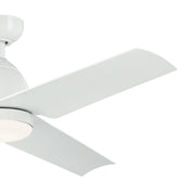 Kichler 310254WH 54"Ceiling Fan, White (2)