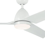 Kichler 310254WH 54"Ceiling Fan, White (6)