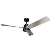 Kichler 300375SBK 52"Ceiling Fan, Satin Black (6)
