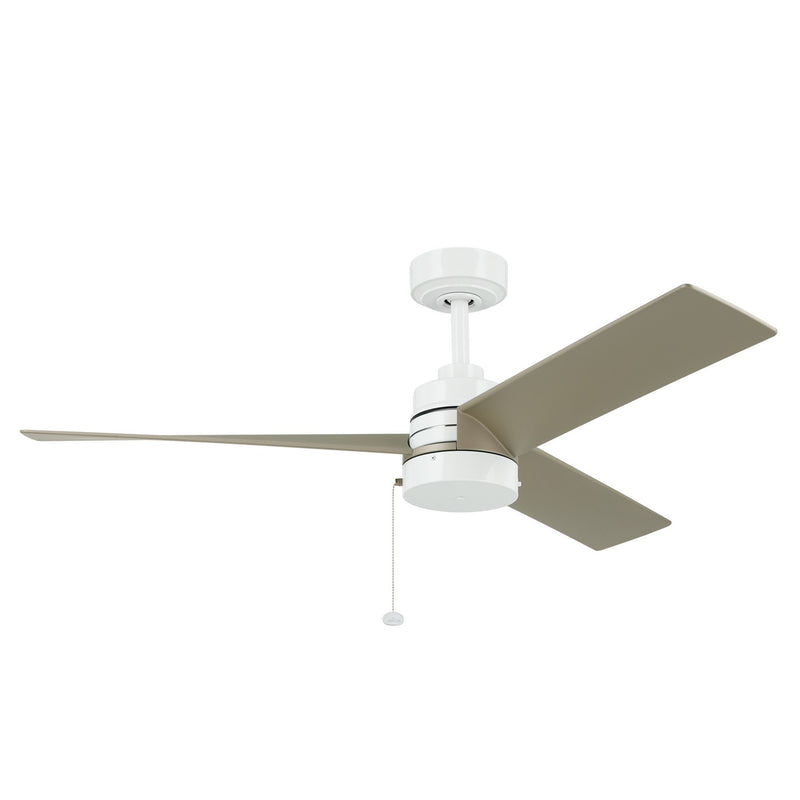 Kichler 300375WH 52"Ceiling Fan, White (2)