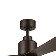 Kichler 310452SNB 52"Ceiling Fan, Satin Natural Bronze (3)
