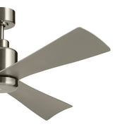 Kichler 310452BSS 52"Ceiling Fan, Brushed Stainless Steel (2)