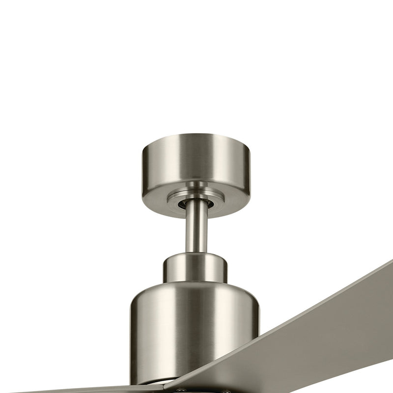 Kichler 310452BSS 52"Ceiling Fan, Brushed Stainless Steel (3)