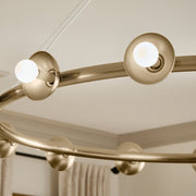 Kichler 52644CPZ 15 Light Chandelier, Champagne Bronze (5)