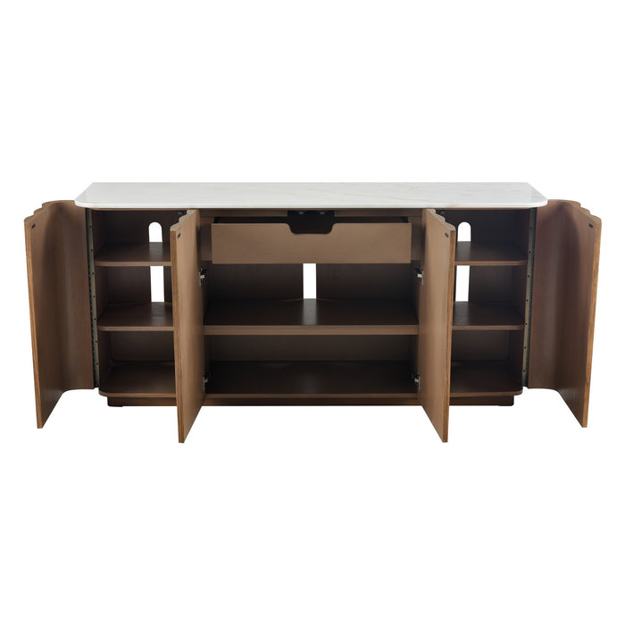 ELK Home H0015-11450 Woodside Credenza Medium Oak Alternate Image 4.jpg