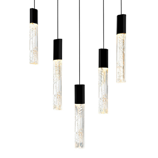 CWI Lighting 1589P12-5-101 Greta LED Mini Pendant Black Alt 1.jpg