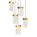 CWI Lighting 1587P12-5-624 Lava LED Mini Pendant Brass Alt 1.jpg