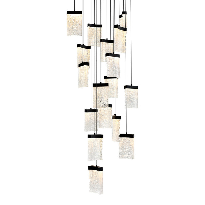 CWI Lighting 1587P24-17-101 Lava LED Chandelier Black Alt 1.jpg