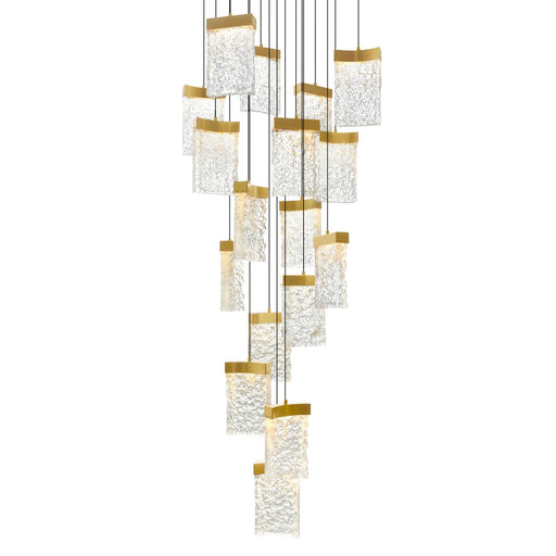 CWI Lighting 1587P24-17-624 Lava LED Chandelier Brass Alt 1.jpg