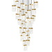 CWI Lighting 1587P36-33-624 Lava LED Chandelier Brass Alt 1.jpg