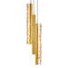 CWI Lighting 1588P6-3-624 Stagger LED Mini Pendant Brass Alt 4.jpg