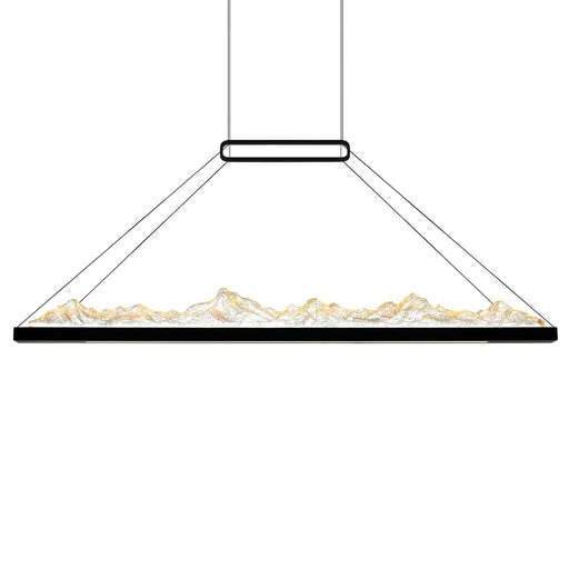 CWI Lighting 1601P48-101 Himalayas LED Chandelier Black Alt 1.jpg