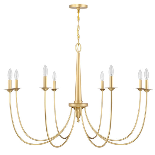Savoy House 1-1202-8-186 Eight Light Chandelier, French Gold (2)