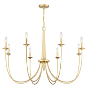 Savoy House 1-1202-8-186 Eight Light Chandelier, French Gold (3)