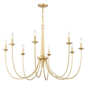 Savoy House 1-1202-8-186 Eight Light Chandelier, French Gold (5)