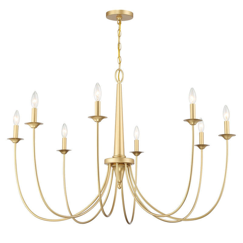 Savoy House 1-1202-8-186 Eight Light Chandelier, French Gold (5)