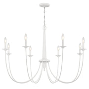 Savoy House 1-1202-8-83 Eight Light Chandelier, Bisque White (3)